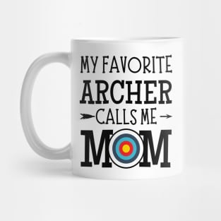 My Favorite Archer Calls Me Mom Mug